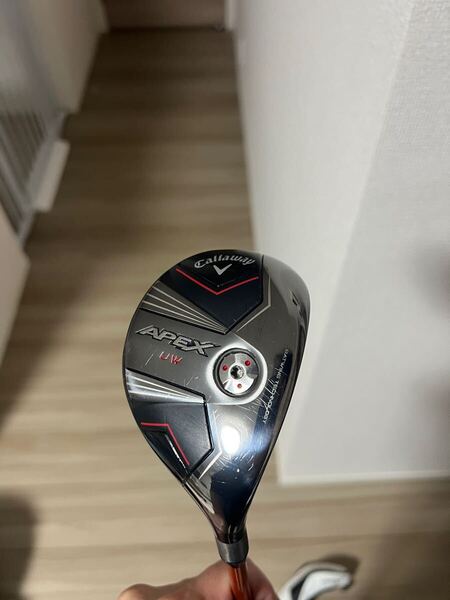 送料無料 美品 Callaway キャロウェイ APEX UW 2023年モデル TourAD DI 8 S 19度 ユーティリティ ウッド カスタムシャフト ヘッドカバー付