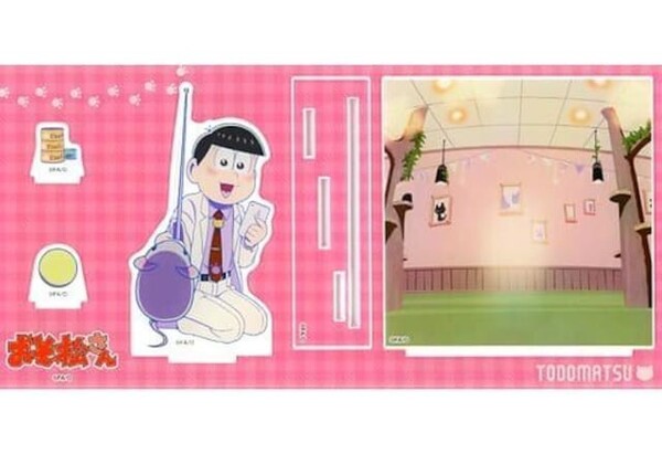★おそ松さん★WEBくじ/アクリルジオラマスタンド★トド松★新品未開封★