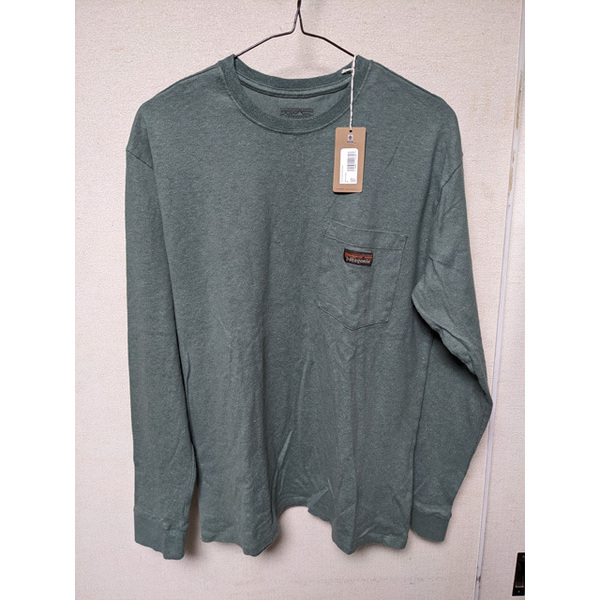 新品 即決 パタゴニア メンズ・ロングスリーブ・ワーク・ポケット・Tシャツ 53385