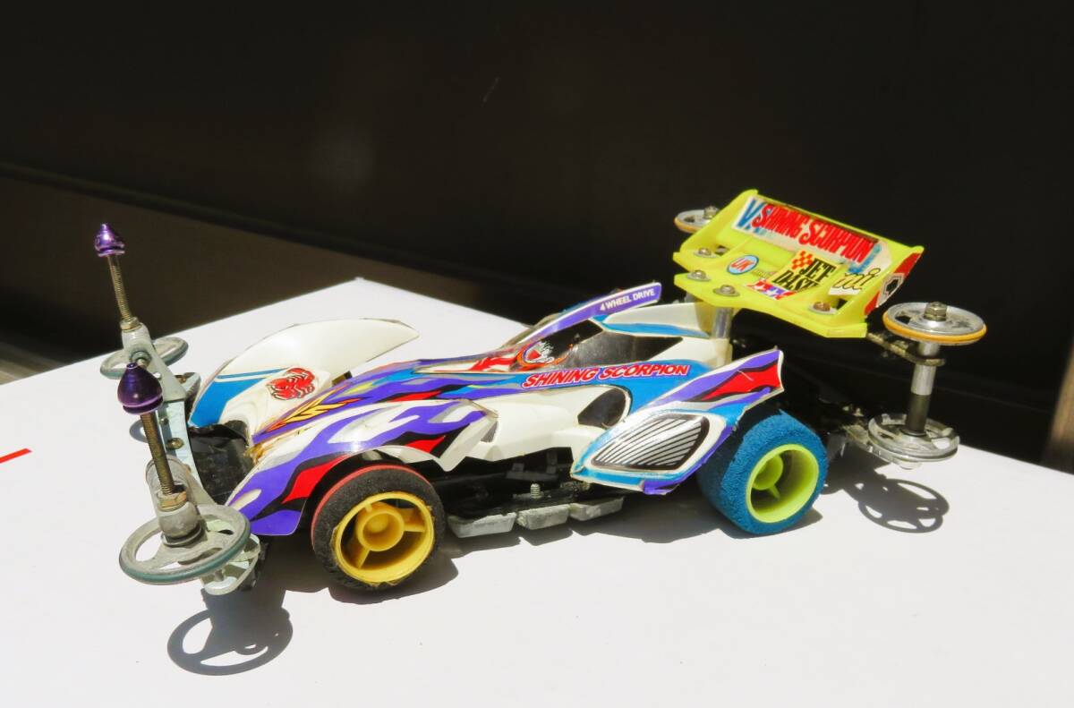 極美品・塗装済み】ミニ四駆 爆走兄弟レッツ&ゴー シャイニング