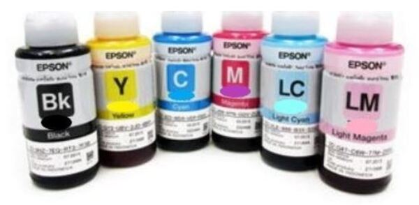 全国送料込 Epson エプソン 純正 染料 詰め替え インク 100ml 6色/6本 補充用 ボトル 100cc