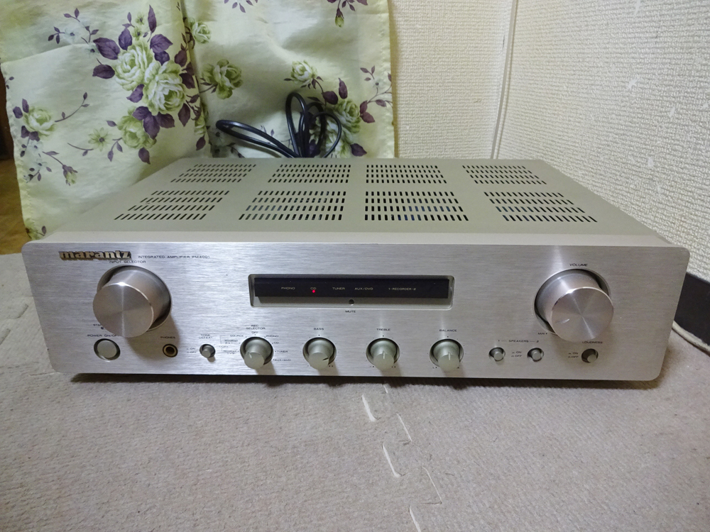 Yahoo!オークション -「marantz pm4001」(一般) (アンプ)の落札 Yahoo!オークション -「marantz pm4001」(一般) (アンプ)の落札
