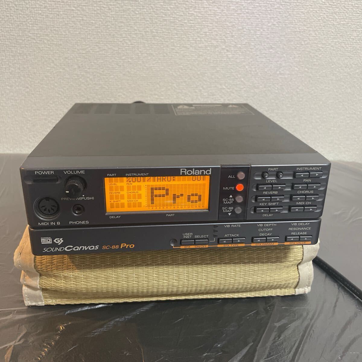 Yahoo!オークション -「roland sc-88pro」(音源モジュール) (DTM Yahoo!オークション -「roland sc-88pro」(音源モジュール) (DTM