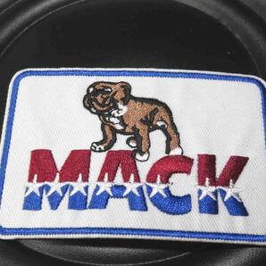猛犬/四角◎新品 マック・トラックスMackTrucks アメリカ 刺繍ワッペン激渋■自動車☆トラック■洋服・衣類・衣服DIY■マッド ドッグ DOG