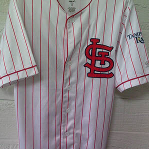 海外S白赤◆MLBセントルイス・カージナルス ST. LOUIS CARDINALS(VS タンパベイ・レイズ)観戦ユニフォーム☆メジャーリーグ 野球観戦