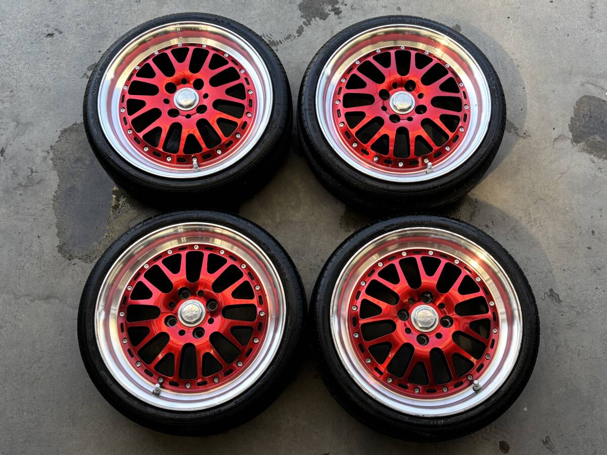 送料込み R-PRIDE 和道・椛 バリ山 165/45R16 4本セット 希少 送料込み R-PRIDE 和道・椛 バリ山 165/45R16 4本セット 希少