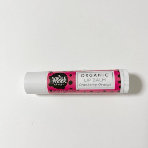 Whole Foods Market・ホールフーズマーケット リップバーム 4.5g・リップクリーム・クランベリーオレンジ