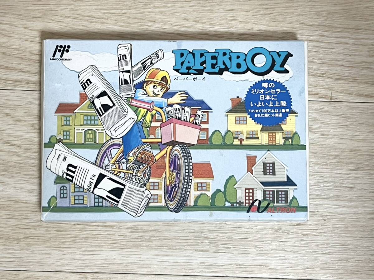 箱のみ ファミコン ファミコンペッパーボーイ Yahoo!オークション -「ペーパーボーイ ファミコン」の落札相場