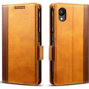 Galaxy A23 5G SC-56C SCG18 レザーケース Brown●