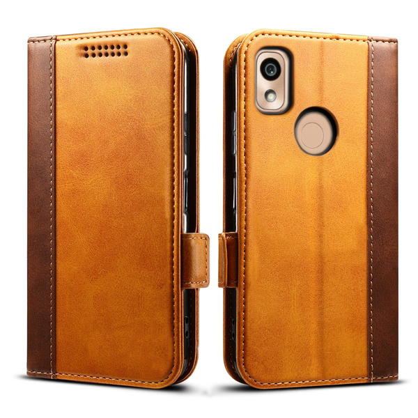 あんしんスマホ KY-51B レザーケース●Brown