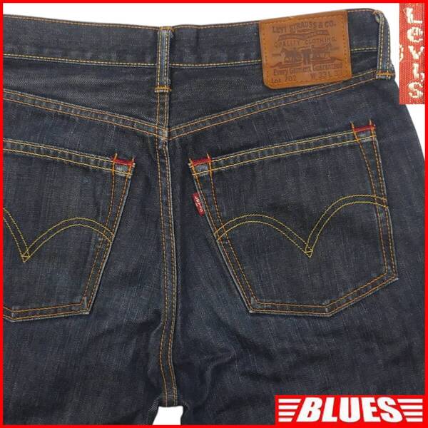 即決★リーバイス 702★W33 ストレートジーンズ Levis メンズ ジップアップ デニム パンツ ジーパン ボトムス