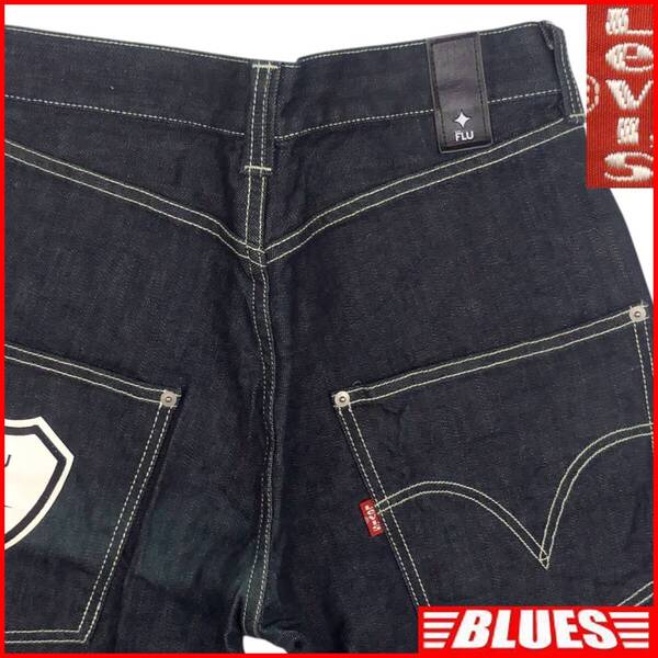 即決★Levi's★FLUコレクション ジーンズ デニム パンツ FLB11-00 日本製 W30 ストレッチデニム 立体裁断