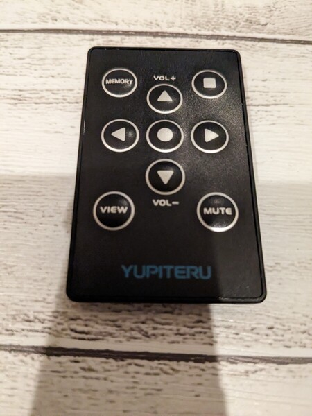 ユピテル スーパーキャット 9ボタン リモコン 青 レーダー探知機用 カードリモコン レーダー探知機 レーダー yupiteru