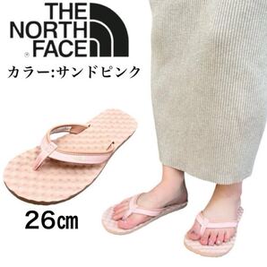 ザ ノースフェイス ビーチサンダル NF0A47AB サンドピンク 26cm メンズ レディース THE NORTH FACE BASE CAMP MINI FLIP FLOP 新品