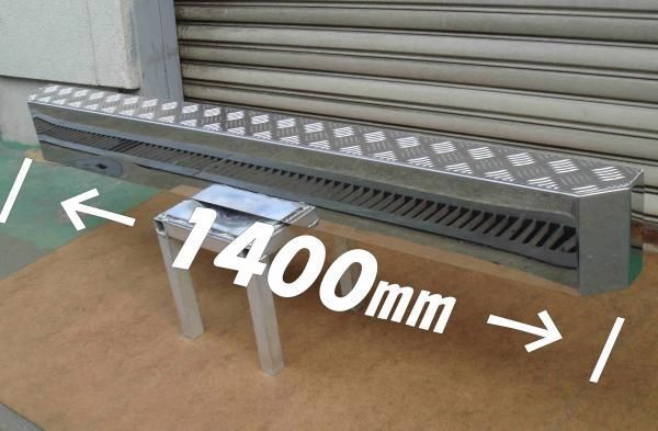 ☆ステンレスリアバンパー長さ1400㎜☆研磨600番です