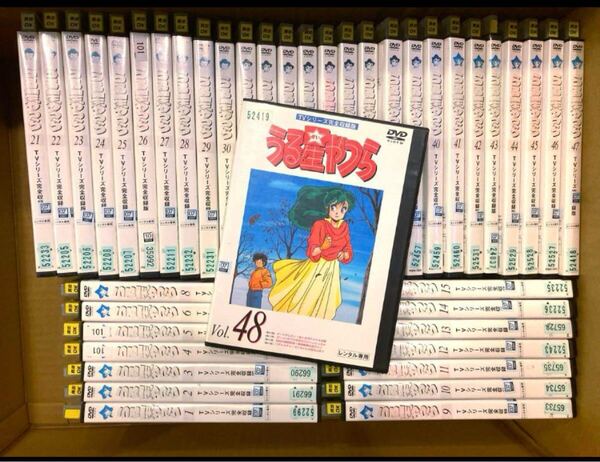 TVシリーズ完全収録版 うる星やつら DVD 50本セット レンタルアップ品 DVD