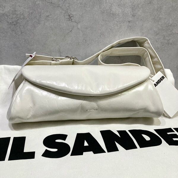 新品正規品 定価36万円 JIL SANDER 23FW CANNOLO GRANDE PADDED ショルダーバッグ ジルサンダー カンノーロ パデッド グランデ ラージ