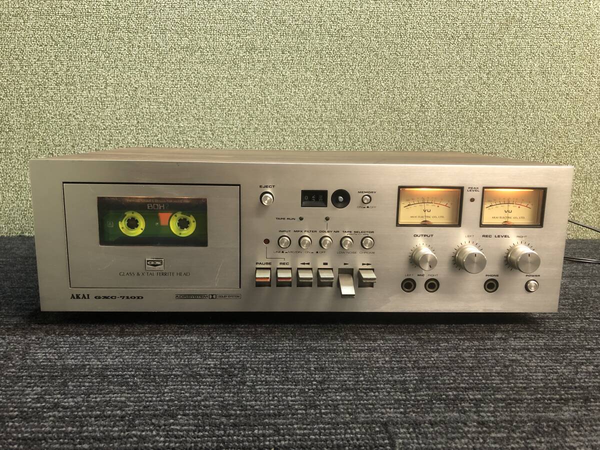 Yahoo!オークション -「akai カセットデッキ gxc-710d