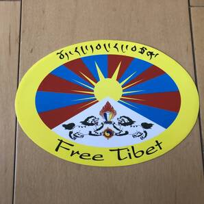 送料込み FREE Tibet ステッカーセットD フリーチベット