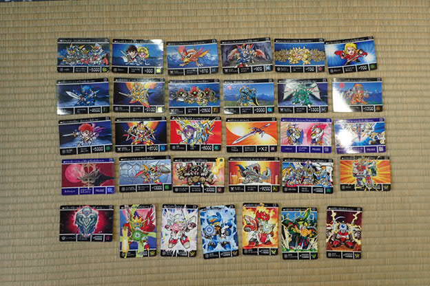 カードダス30周年記念 SDガンダム外伝 オールプリズム ミニ
