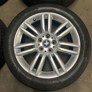 送料無料 MINI ミニクロスオーバー 純正18インチアルミホイール 1本 ② タイヤ F60 コンチネンタル BMW