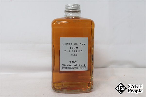 Amazon.co.jp: ニッカウヰスキー フロム・ザ・バレル 500ml 2本
