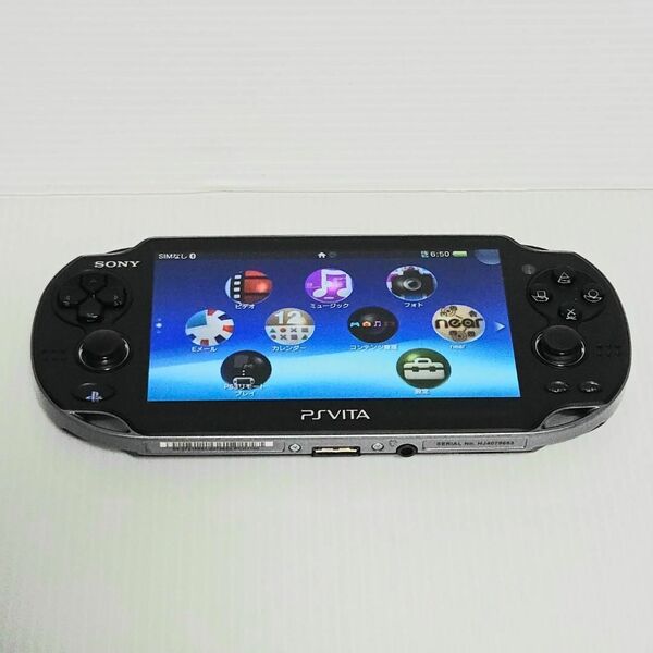 PS vita ブラック PCH1100 充電ケーブル付き
