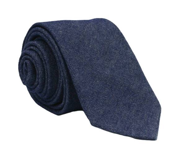 【新品】送料無料 Helios CHAMBRAY TIE NAVY・ネクタイ・ナロータイ・メンズ・ビジネス・フォーマル・カジュアル・冠婚葬祭・シャンブレー