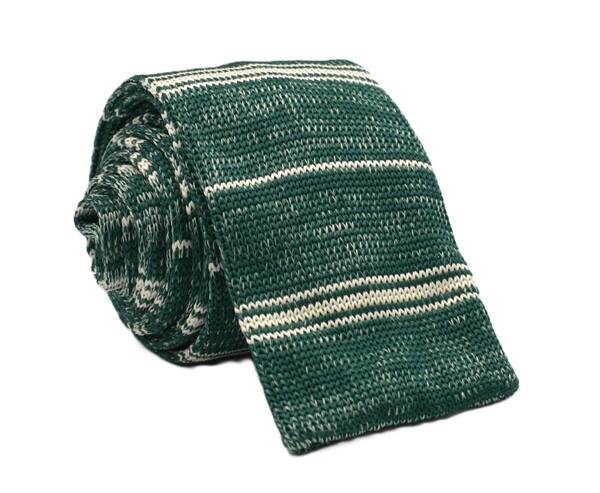 【新品】送料無料 Helios HEATHER BORDER KNIT TIE GREEN・ニットタイ・メンズ・ビジネス・フォーマル・カジュアル・冠婚葬祭・プレゼント