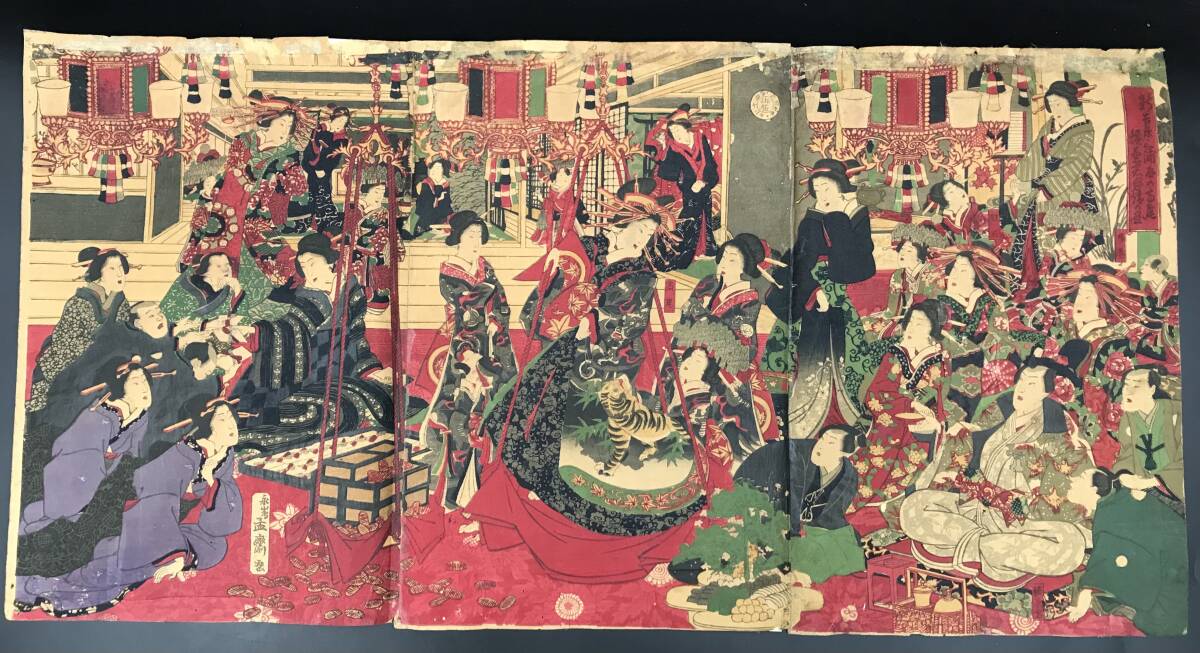Yahoo!オークション -「歌川芳虎」(武者絵) (浮世絵、版画)の
