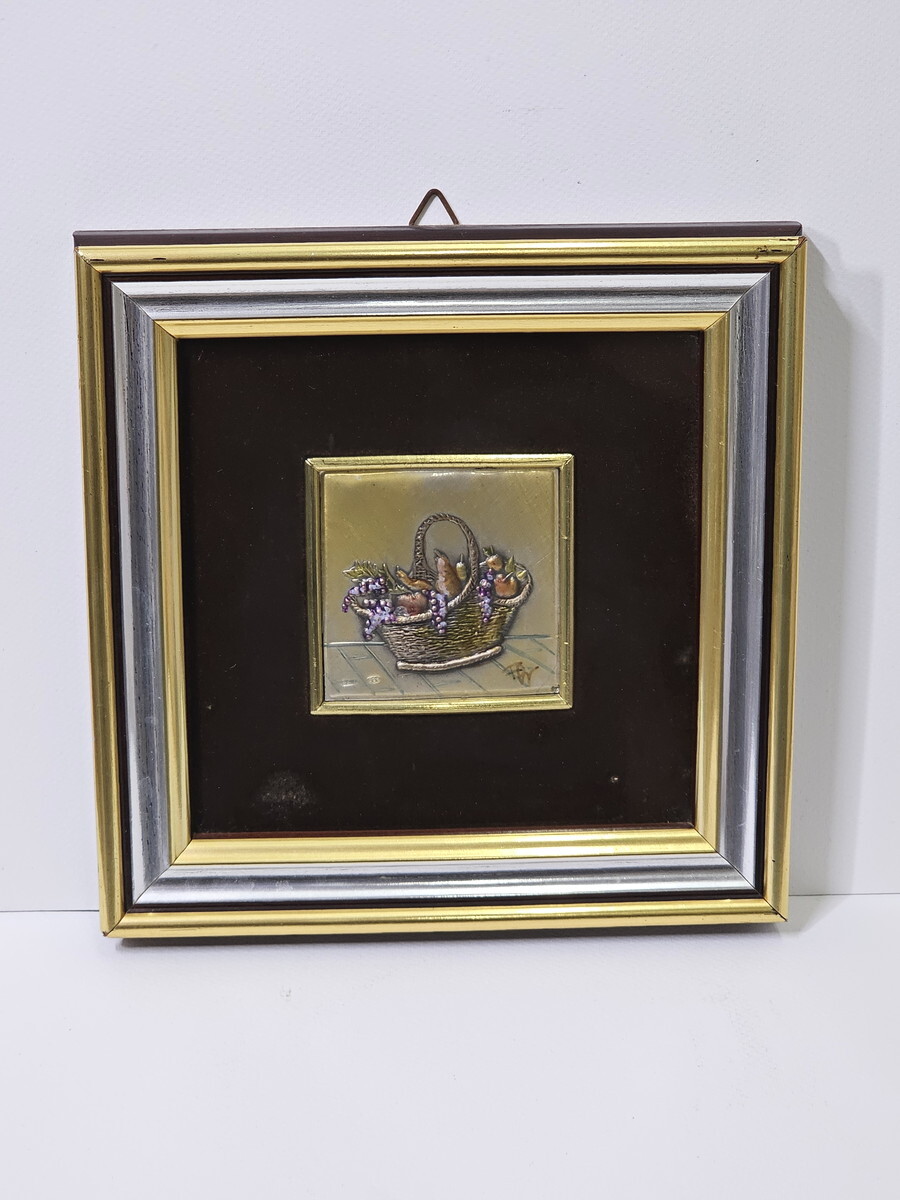 Yahoo!オークション -「フルーツ バスケット」(銀製) (金属工芸