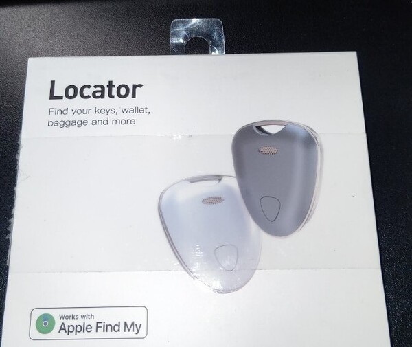 Ho-30267 紛失防止・高性能探知エアタグ Locator 【Gray】