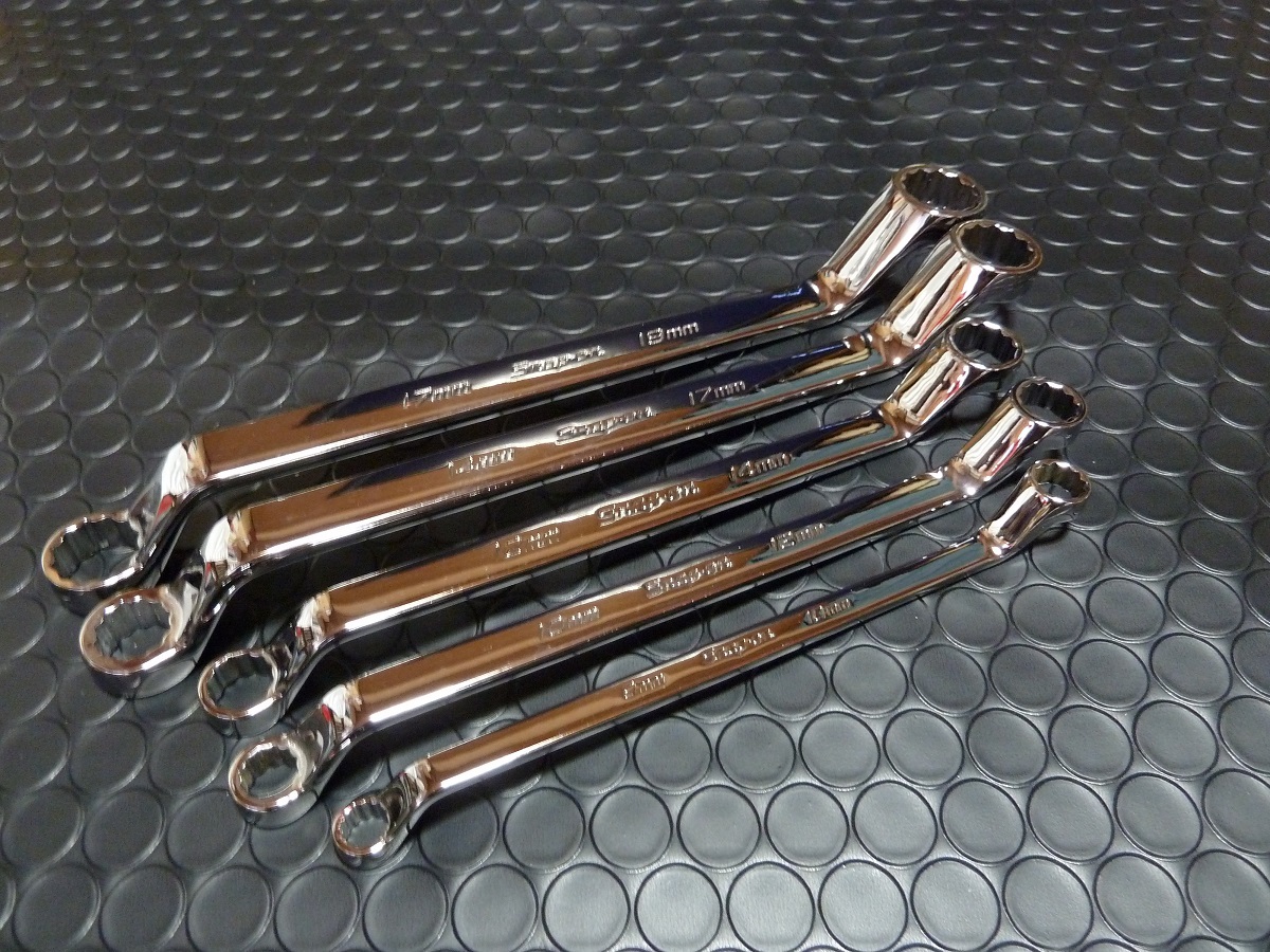 スナップオン オフセットメガネ３本セット Amazon | Snap-on (スナップオン) メガネ レンチ 10°オフセット