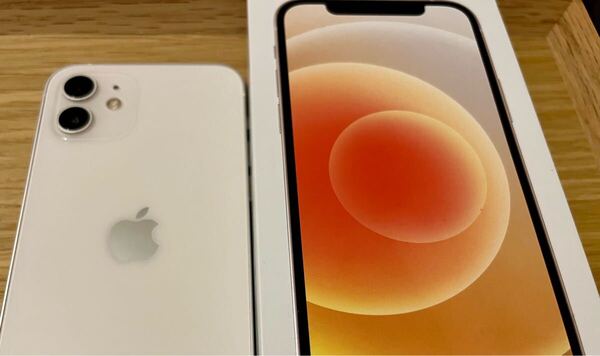 箱付き iPhone12 128GB SIMロック解除済 ネットワーク制限◯ ホワイト スターライト バッテリー85% Apple