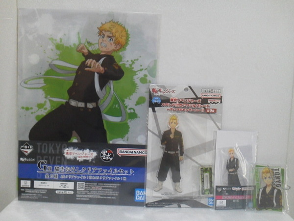 東京リベンジャーズ アクリルプレート バンダイ 一番くじ 聖夜決戦編PART2 F賞 描きおろし キーホルダー アクリルスタンド 花垣武道