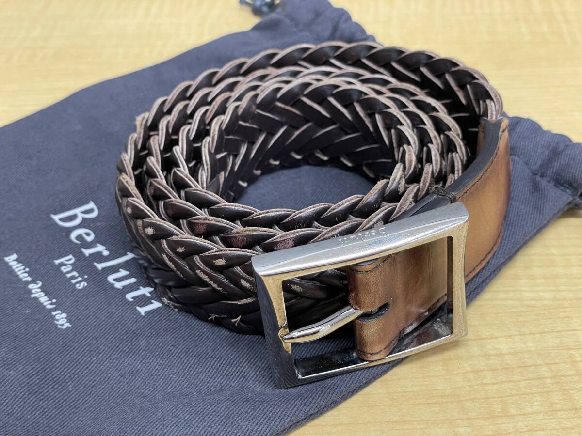Yahoo!オークション -「ベルルッティ ベルト」(ファッション小物