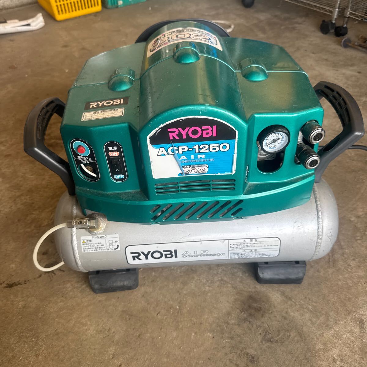 Yahoo!オークション -「コンプレッサー acp (ryobi リョービ Yahoo!オークション -「コンプレッサー acp (ryobi リョービ