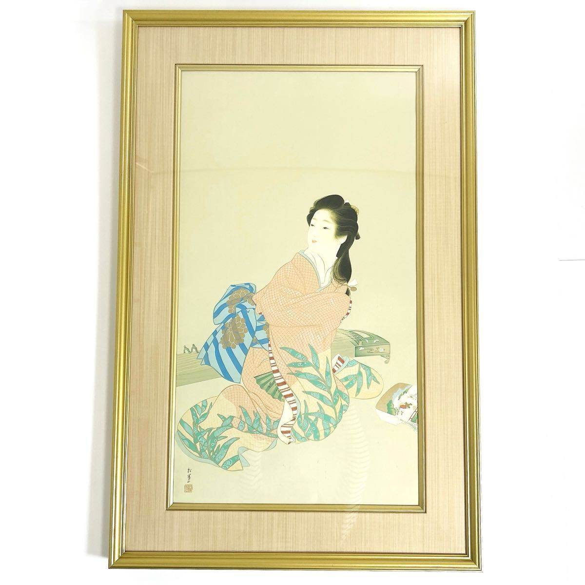Yahoo!オークション -「上村松園」(シルクスクリーン) (版画)の Yahoo!オークション -「上村松園」(シルクスクリーン) (版画)の