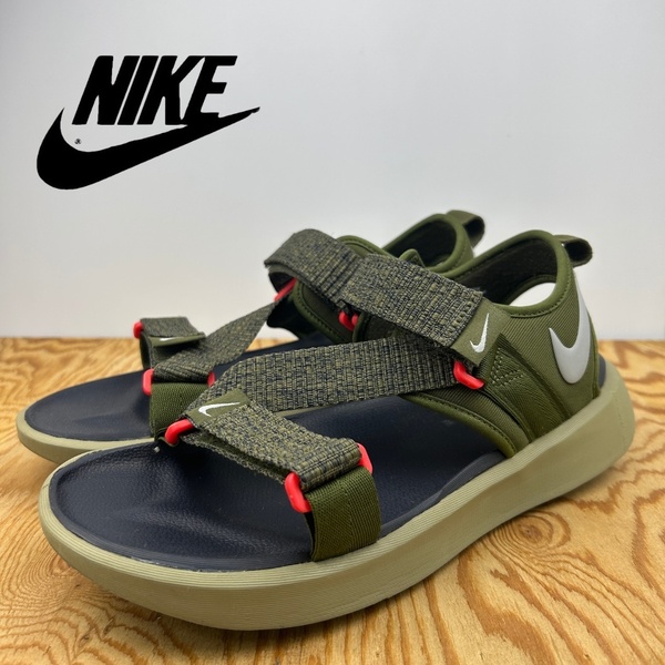 【美品】NIKE VISTA SANDAL ラフグリーン 27cm ナイキ ビスタ サンダル