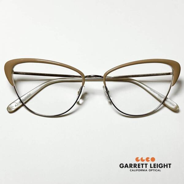 処分価格 Garrett Leight メガネ |正規新品|ギャレットライト 米国ブランド|VISTA|純正ケース・クロス付| 金色