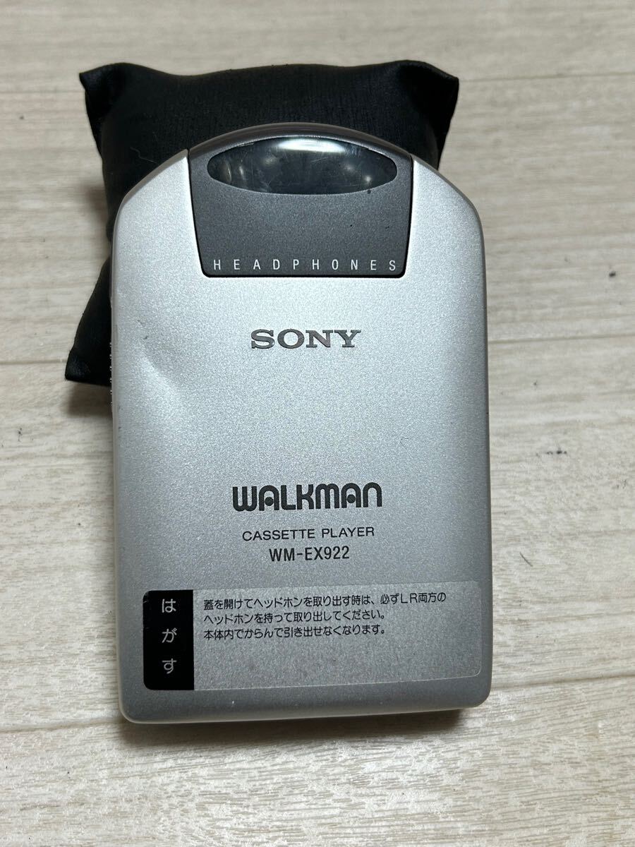 SONY Walkman WM-EX922 with Auto wind Headphones Dolby Mega