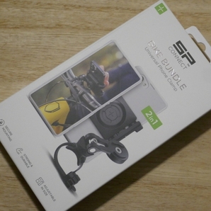 SP CONNECT BIKE BUNDLE UNIVERSAL PHONE CLAMP+UNIVERSAL BIKE MOUNT エスピーコネクト スマホマウント