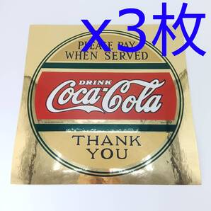 1927年 コカコーラ ステッカー サイン看板 ディスプレイ Coca-Cola
