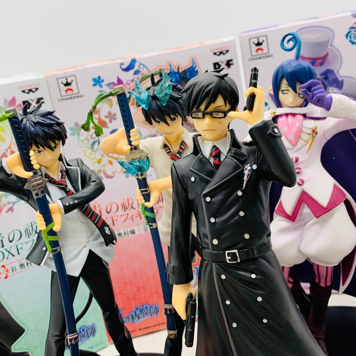 DXFフィギュア 奥村燐 奥村雪男 メフィストフェレス 4種セット