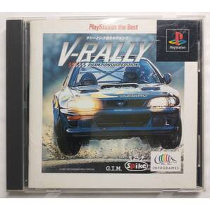 V-ラリー V-RALLY PlayStation the Best SLPS 91099 プレイステーション ゲーム 4940261501792