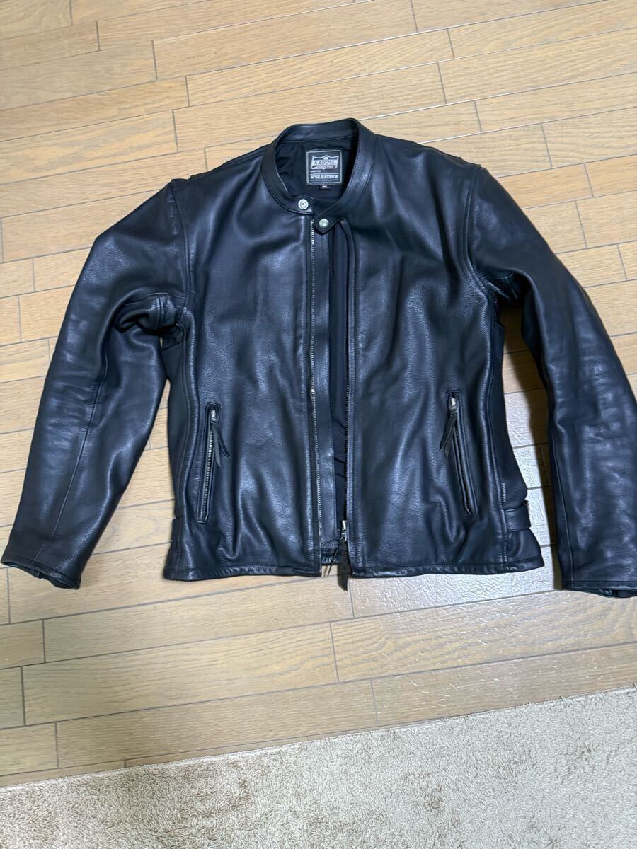 Yahoo!オークション -「カドヤ 革ジャン」(男性用) (ジャケット Yahoo!オークション -「カドヤ 革ジャン」(男性用) (ジャケット