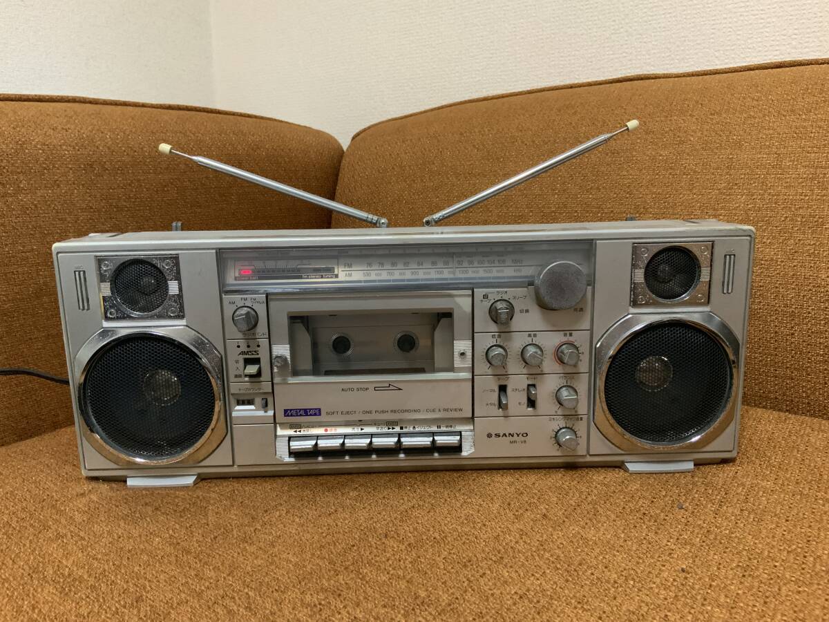 SANYO - 【希少・元箱付】SANYO ラジカセ MR-V8｜昭和レトロ