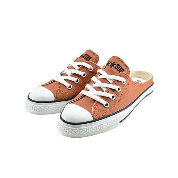 23.5㌢ 新品 コンバース オールスター S ミュール スリップ OX CONVERSE ALL STAR S MULE SLIP OX 31301610 テラコッタ 5CL647 送料無料