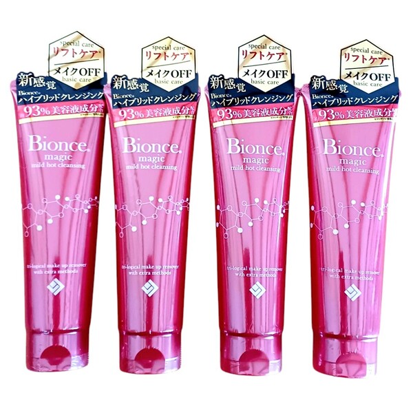 Bionce ビオンセマジックマイルドホットクレンジングメイク落とし150g×4本セット