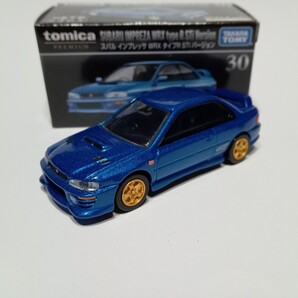 トミカプレミアム ミニカー TOMICA スバル SUBARU インプレッサWRX タイプR STiバージョン